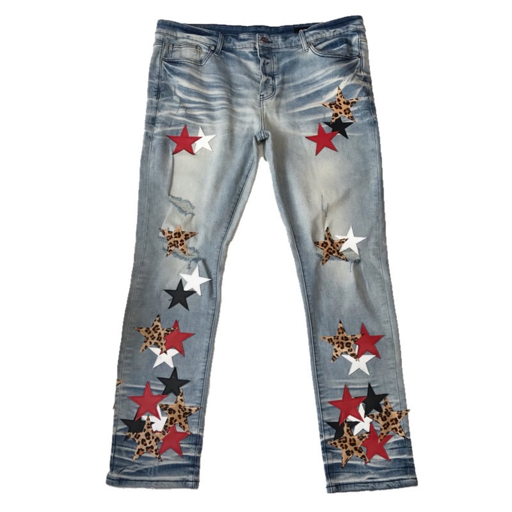 Men’s Gftd La “Casey Blue” jeans. Size 42.